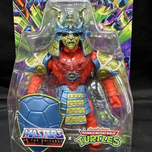 Turtles of Grayskull Beast Man TMNT MOTU Origins Retro Action Figure New - Picture 2 of 8